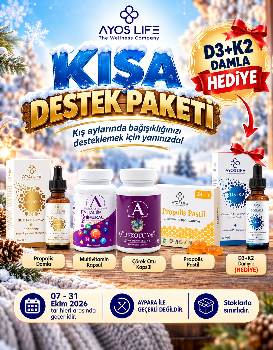 KIŞA DESTEK PAKETİ